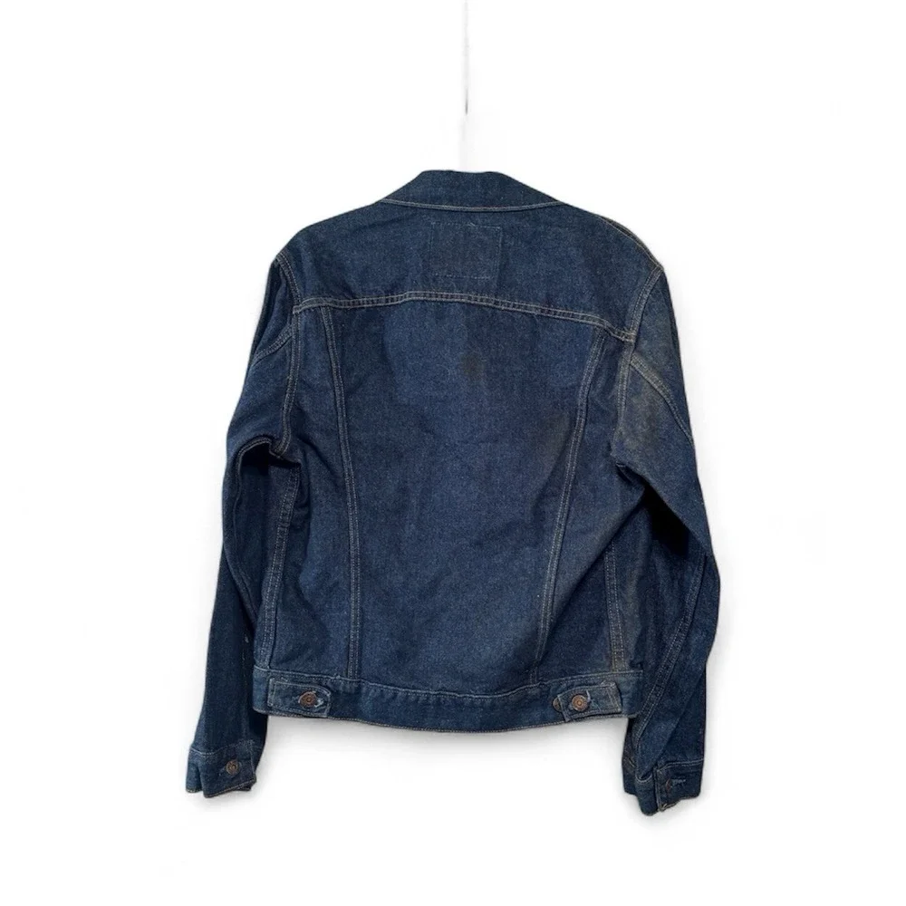 Vintage‎ 80's Levi Denim Trucker Jacket 70506-0216 USA Made Type 3 Sz 36 VTG